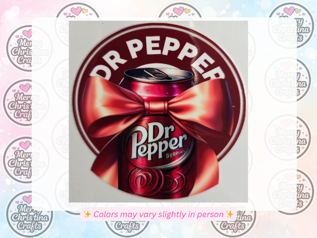 100 - Dr Pepper w Cute Bow