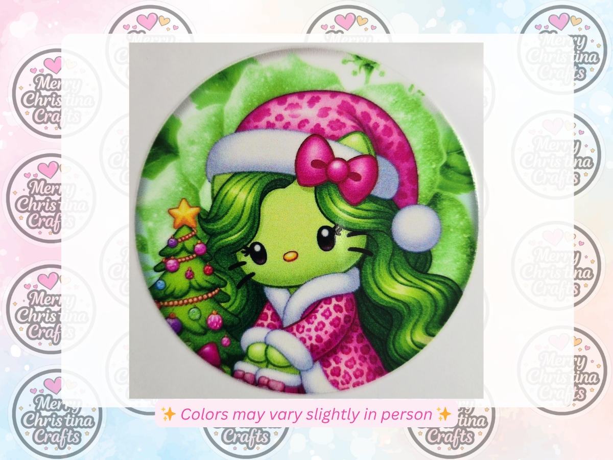 130 - Cute Green Grinch Girl