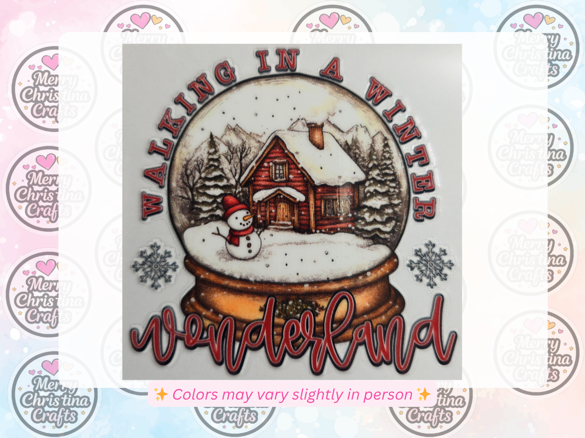149 - Walking In A Winter Wonderland - Snowglobe