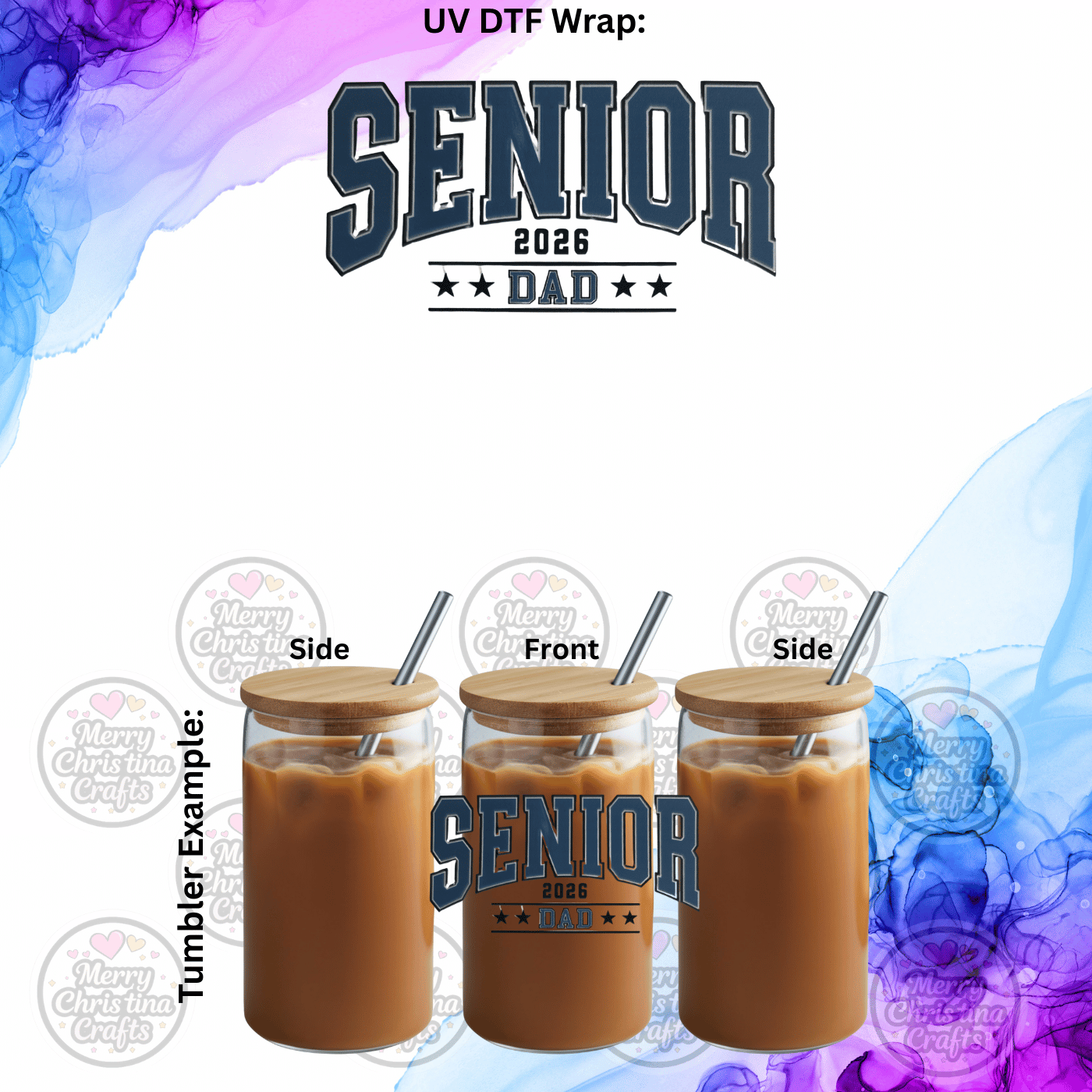 Senior 2026 UV Wrap - A3