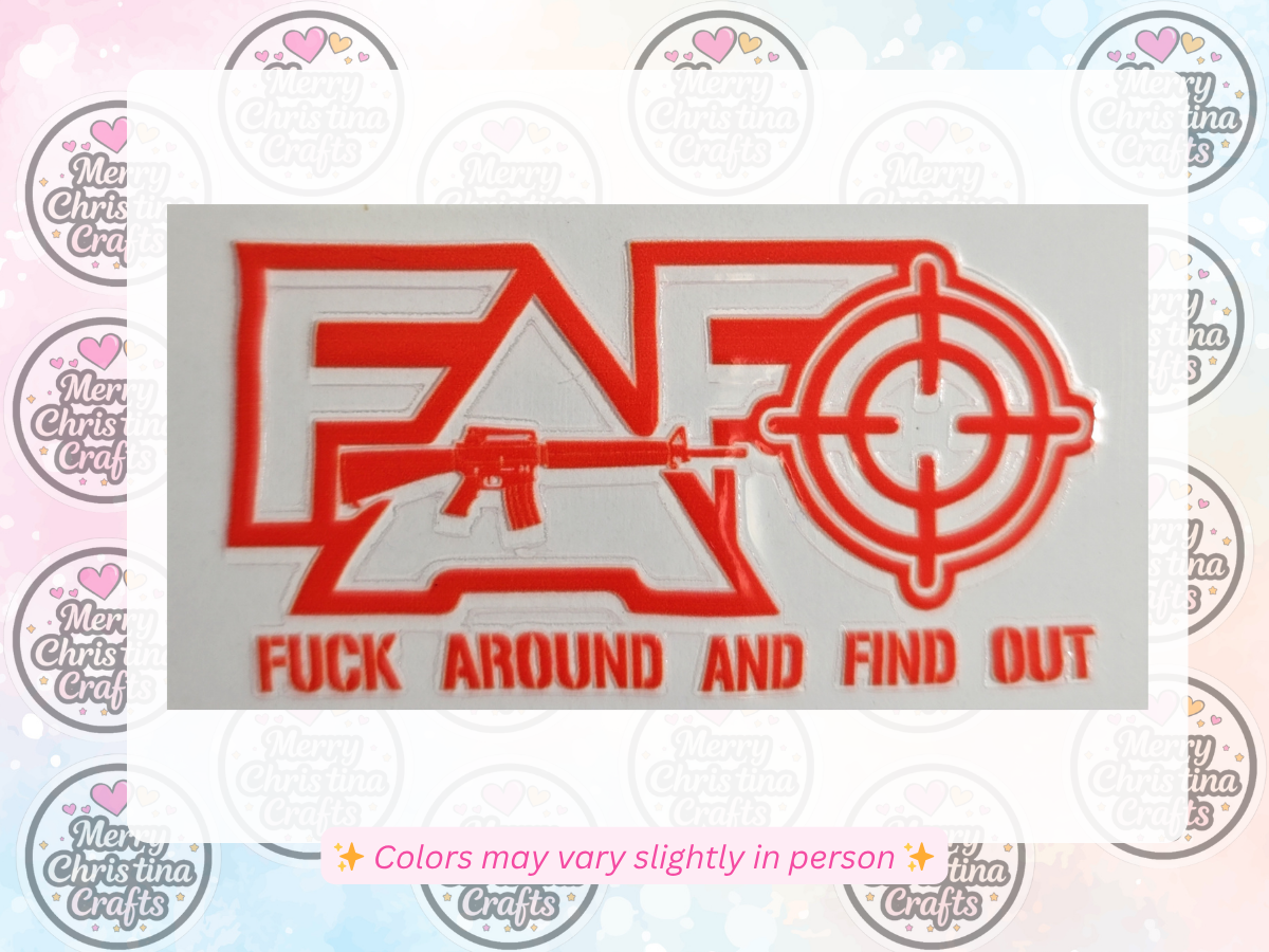 187 - FAFO Target Red