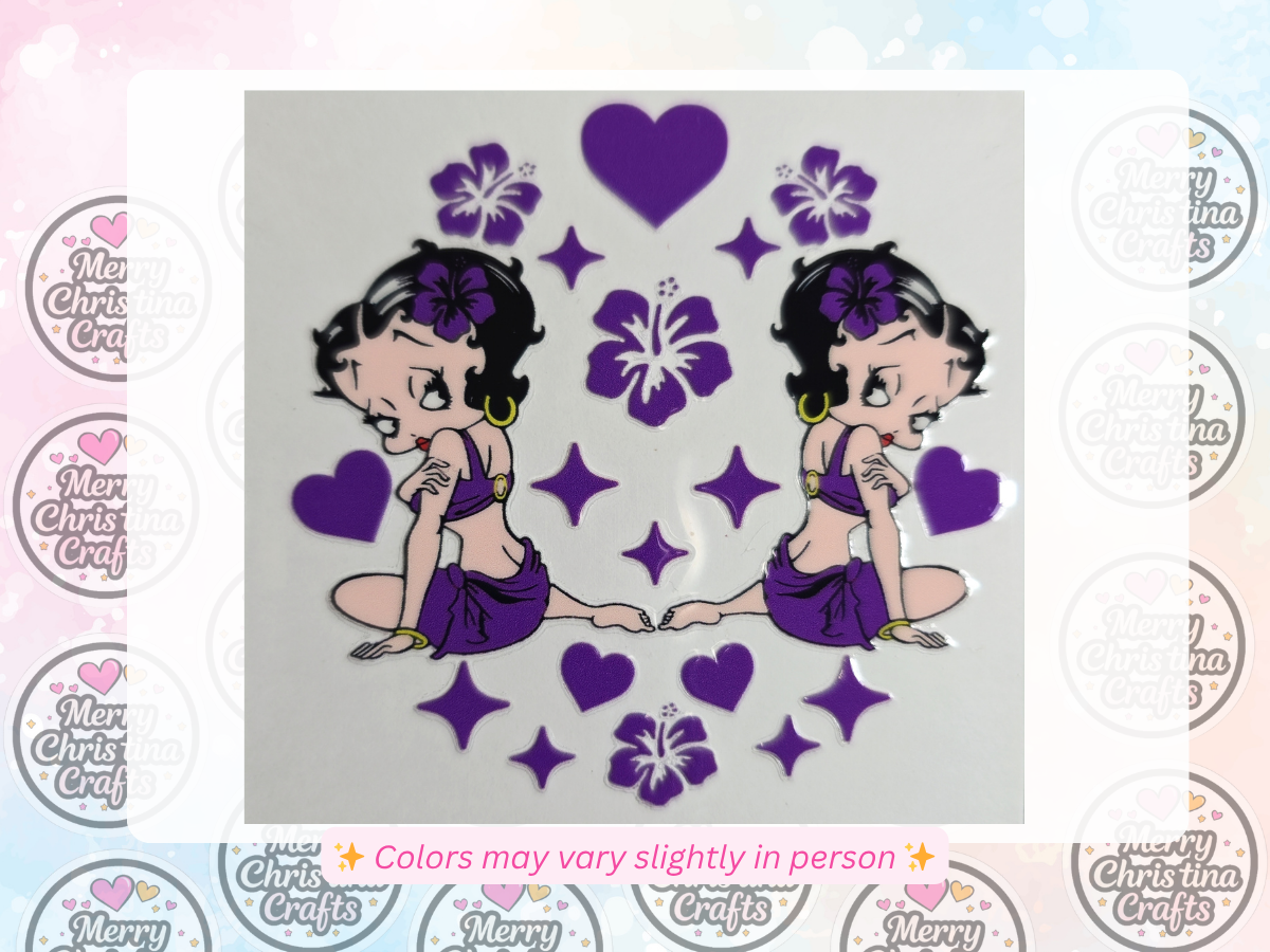 18 - Purple Better w Hearts and Flowers