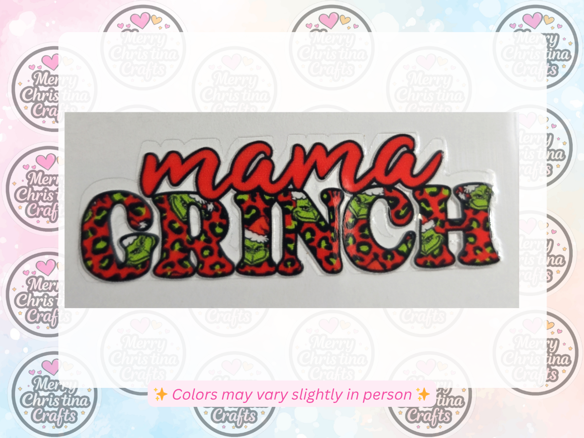 193 - Mama Grinch Words