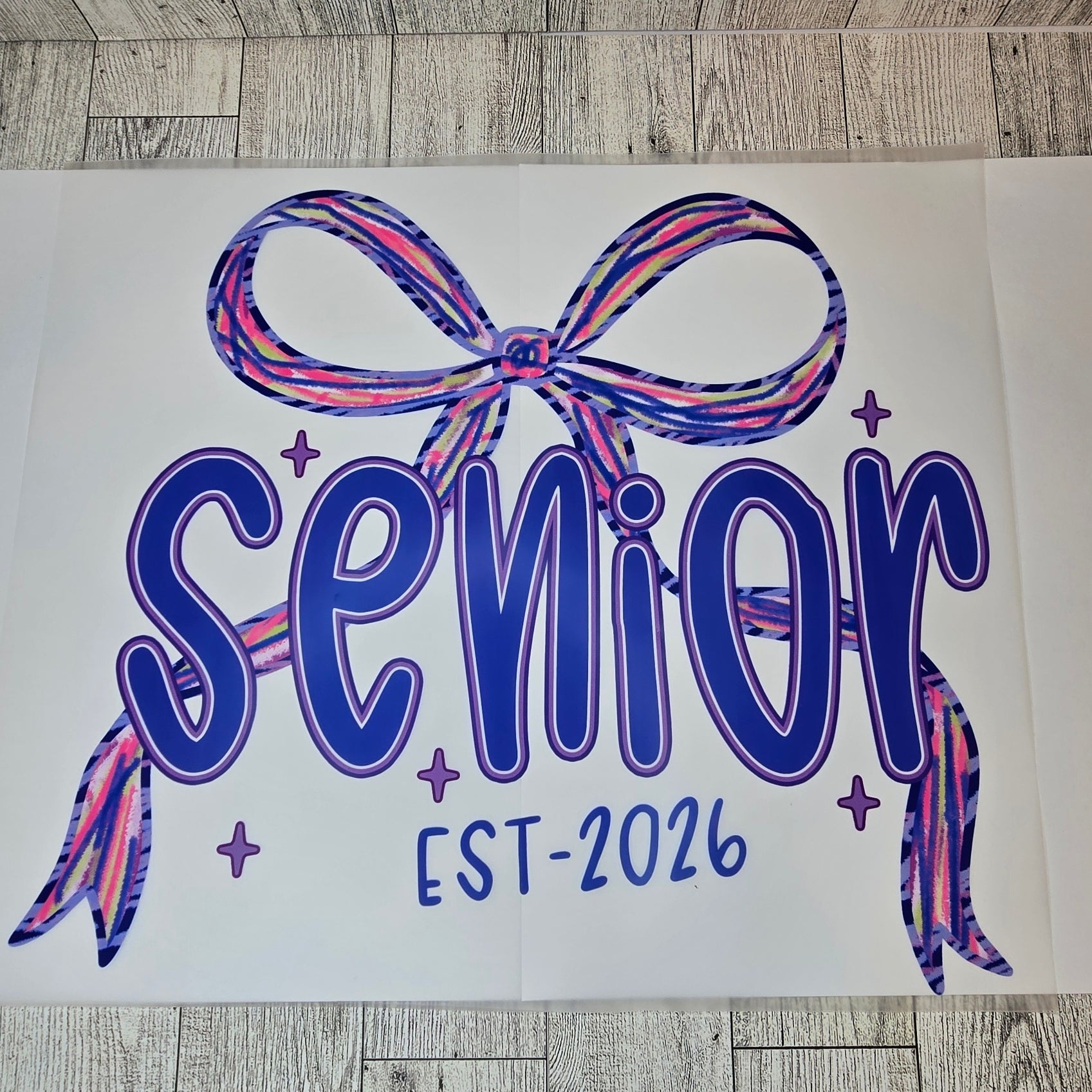 DTF Heat Transfer - Senior 8