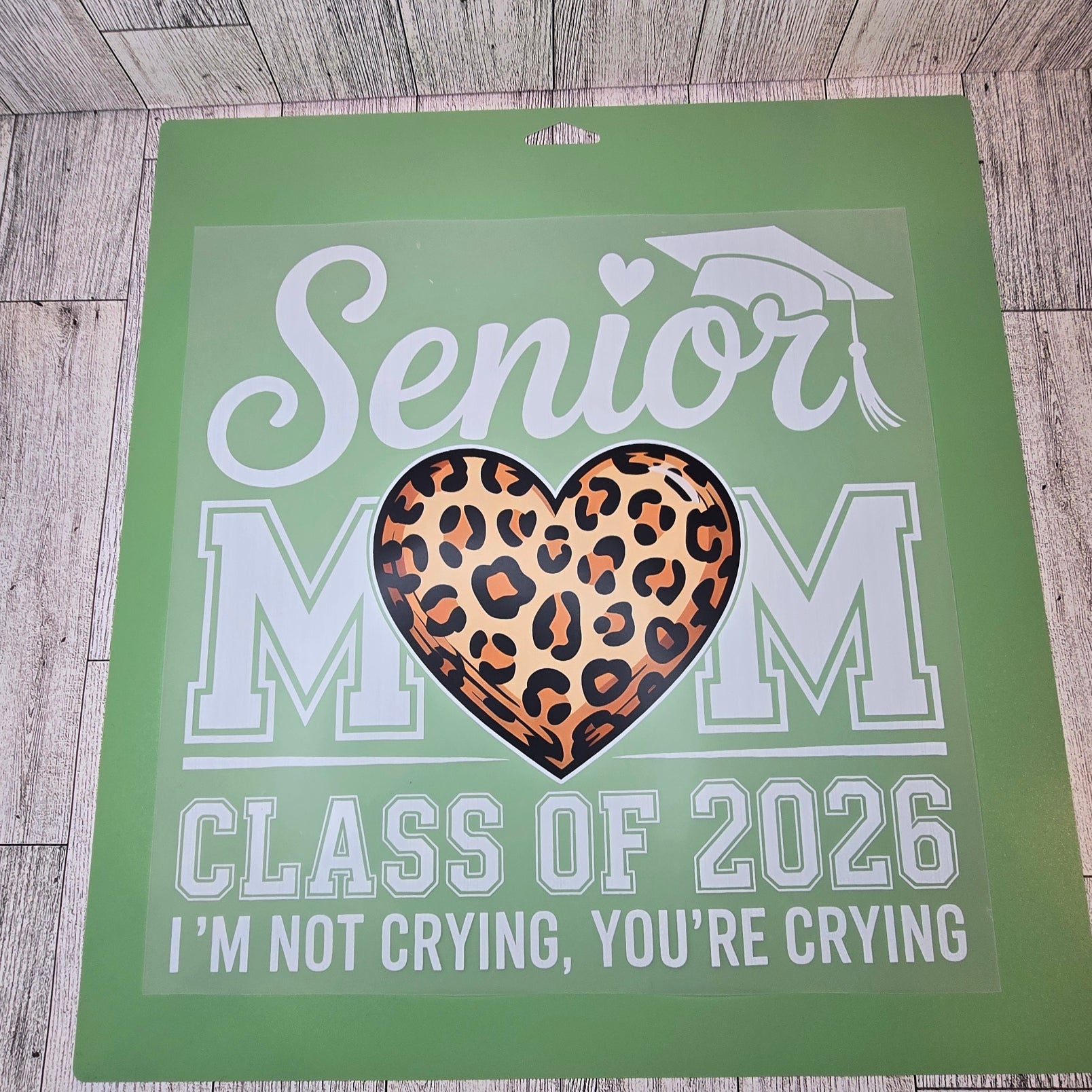 DTF Heat Transfer - Senior Mom 2