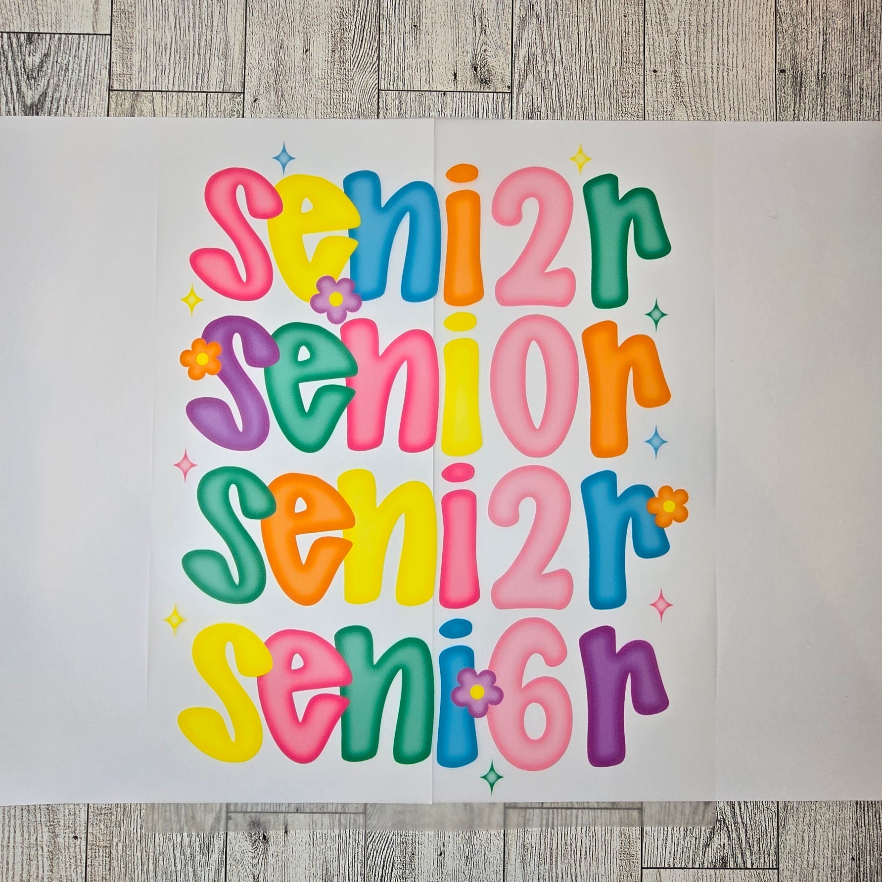 DTF Heat Transfer - Senior 5