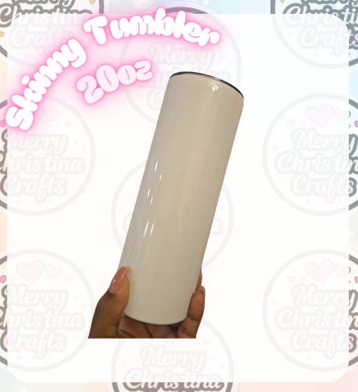 20oz Skinny Stainless Steel Tumbler