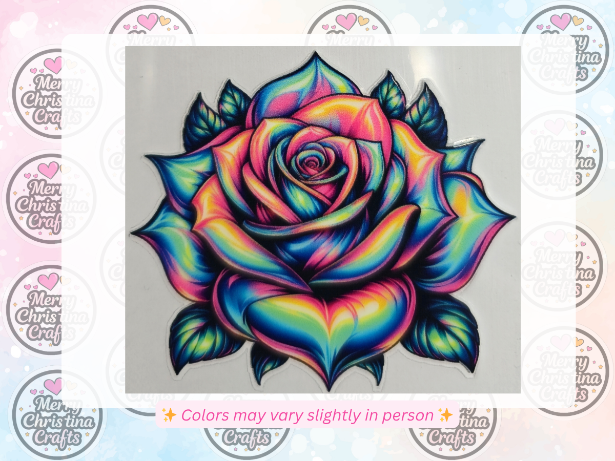 49 - Pretty Colorful Rose