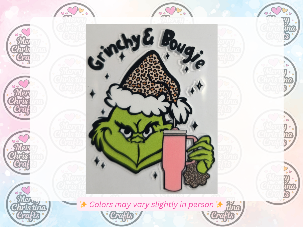 59 - Grinchy and Bougie Grinch with Tumbler