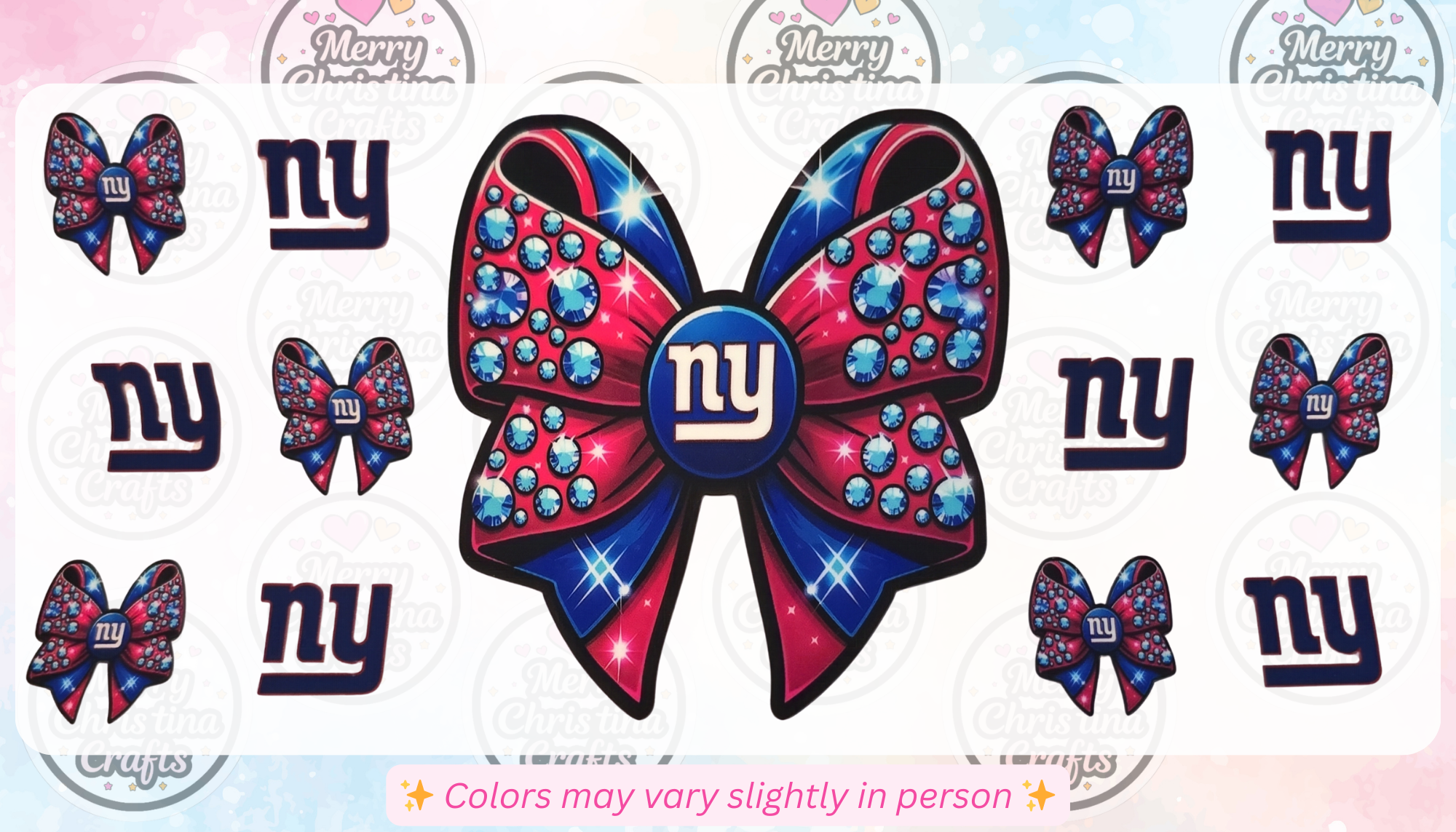 PFB62 - NY Giants Bow