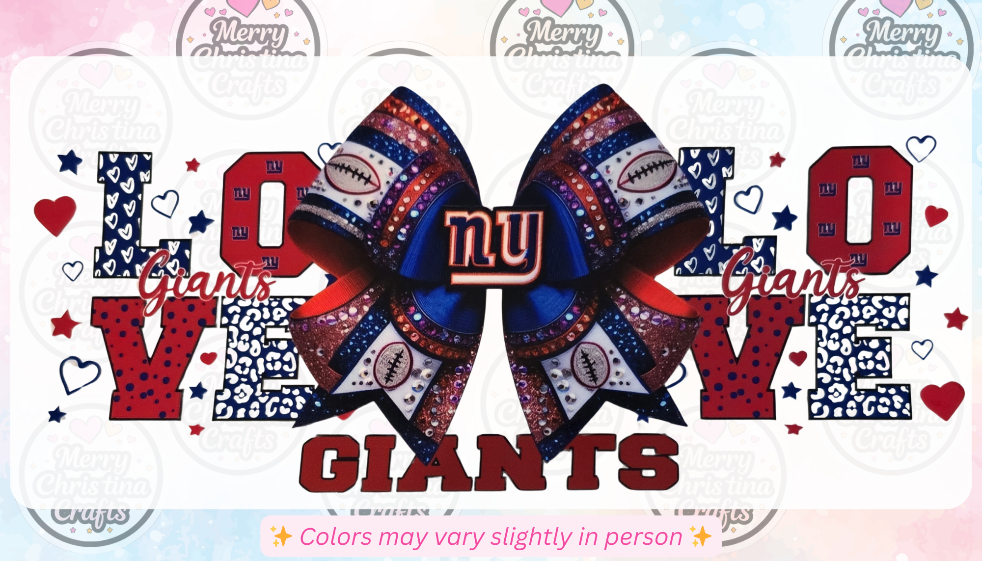 PFB63 - NY Giants Bow
