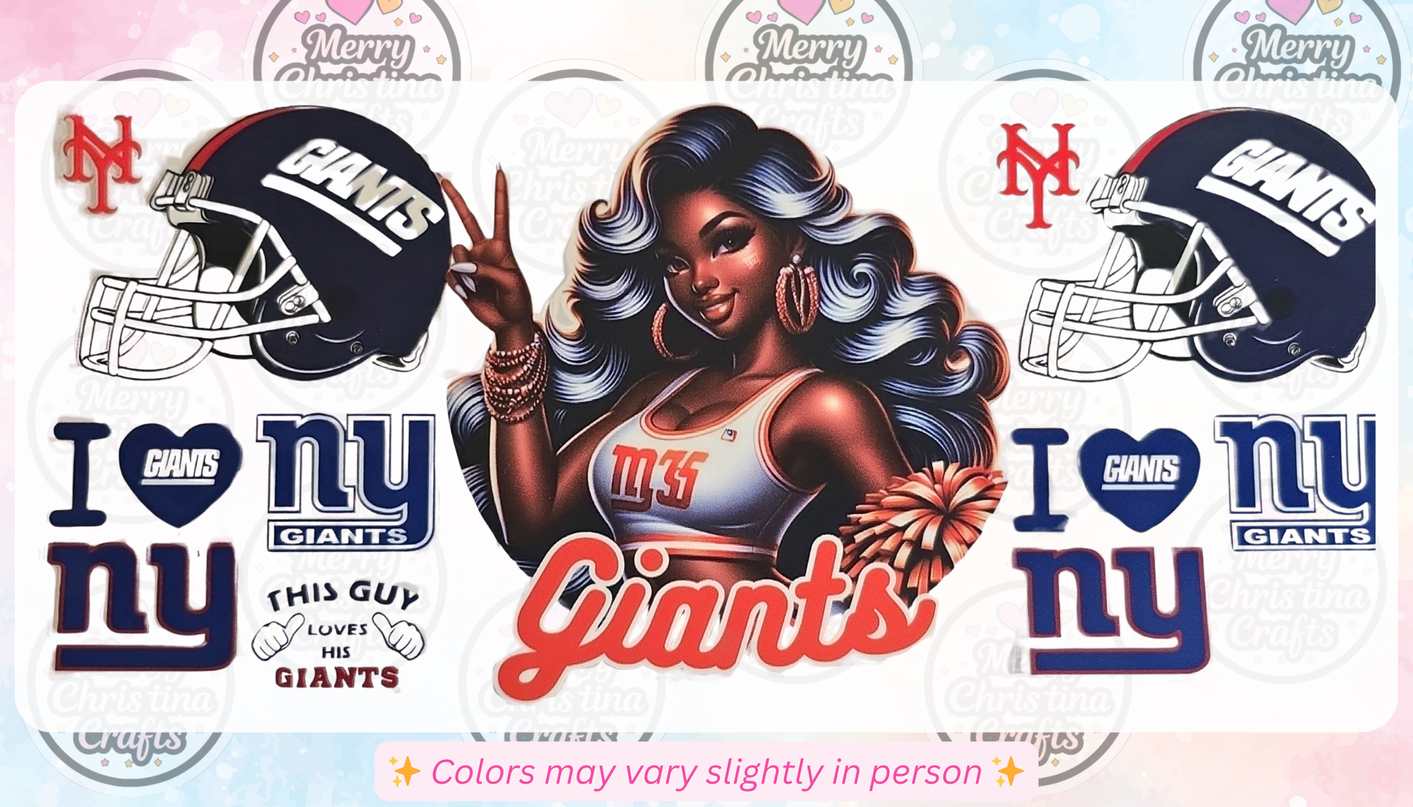PFB64 - NY Giants Girl