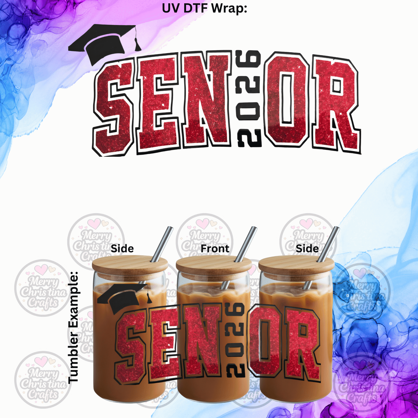 Senior 2026 UV Wrap - A