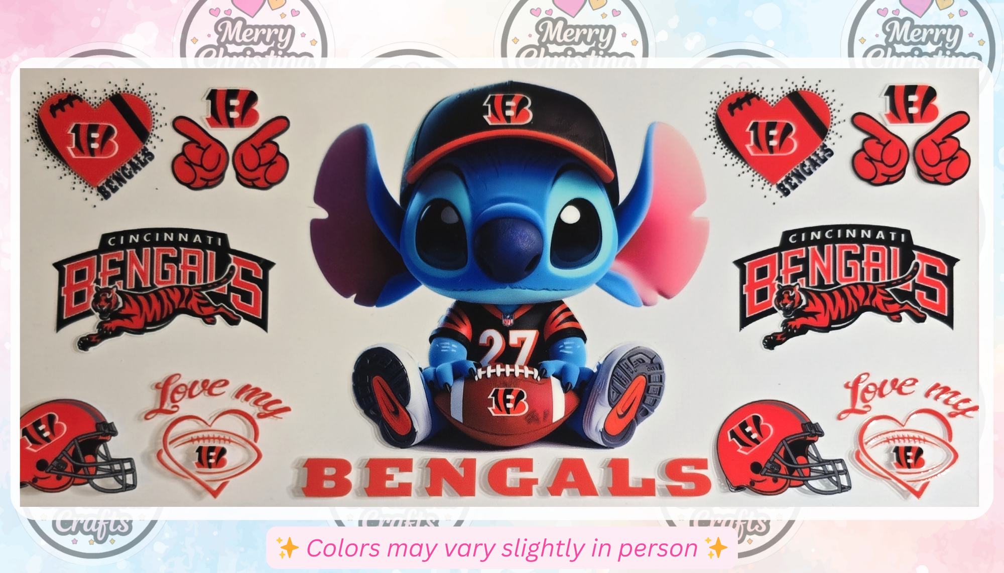 PFB81 - Cincinnati Bengals, Stitch