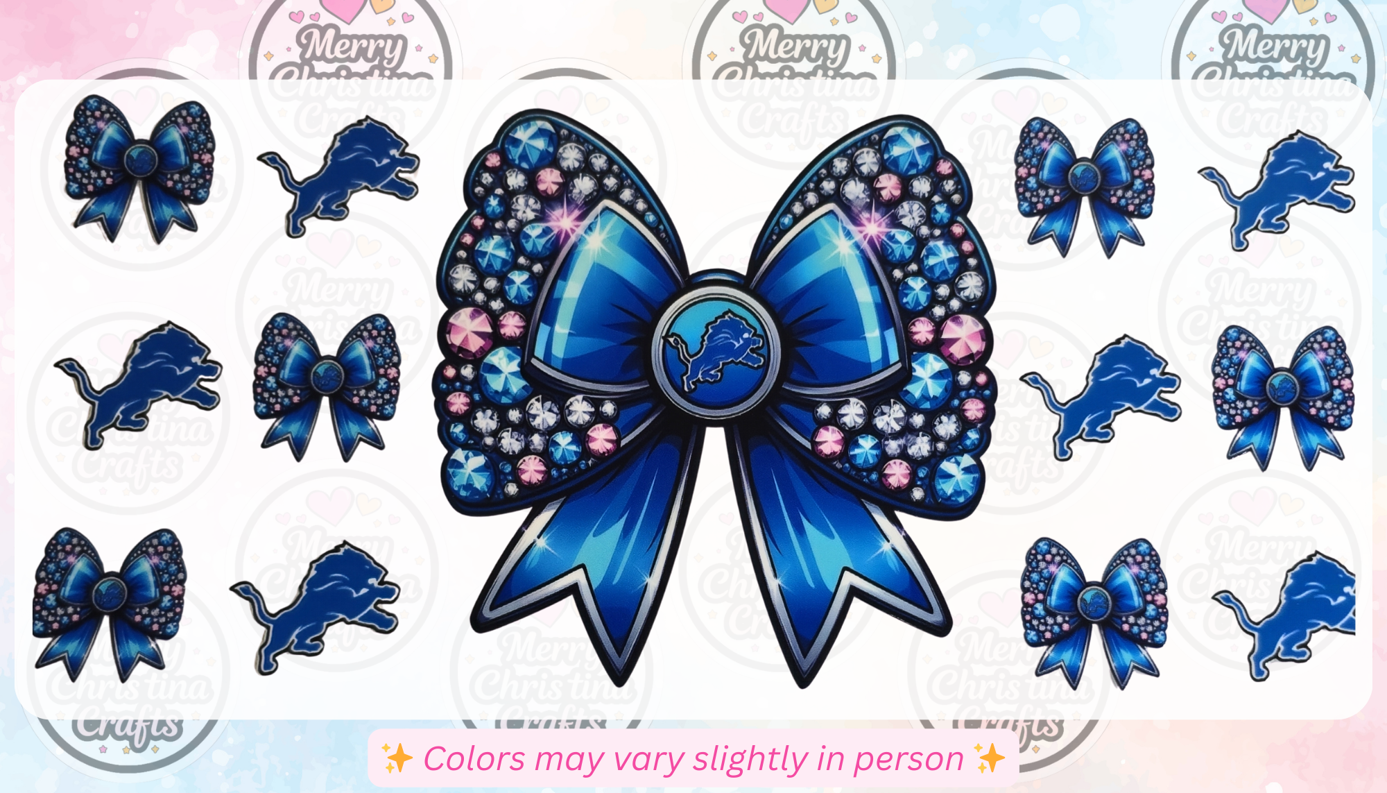 PFB83 - Detroit Lions Bow