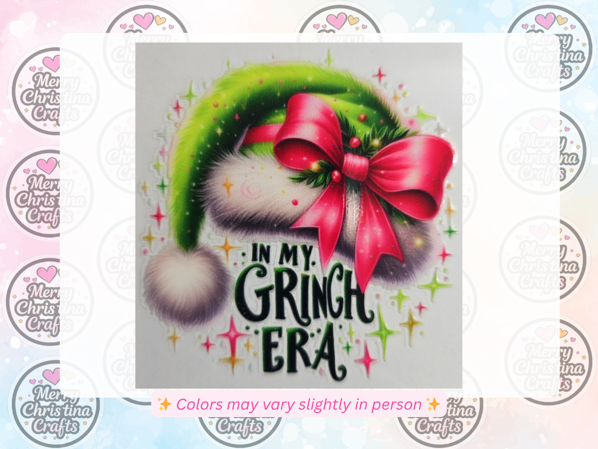 83 - In My Grinch Era Hat w Bow