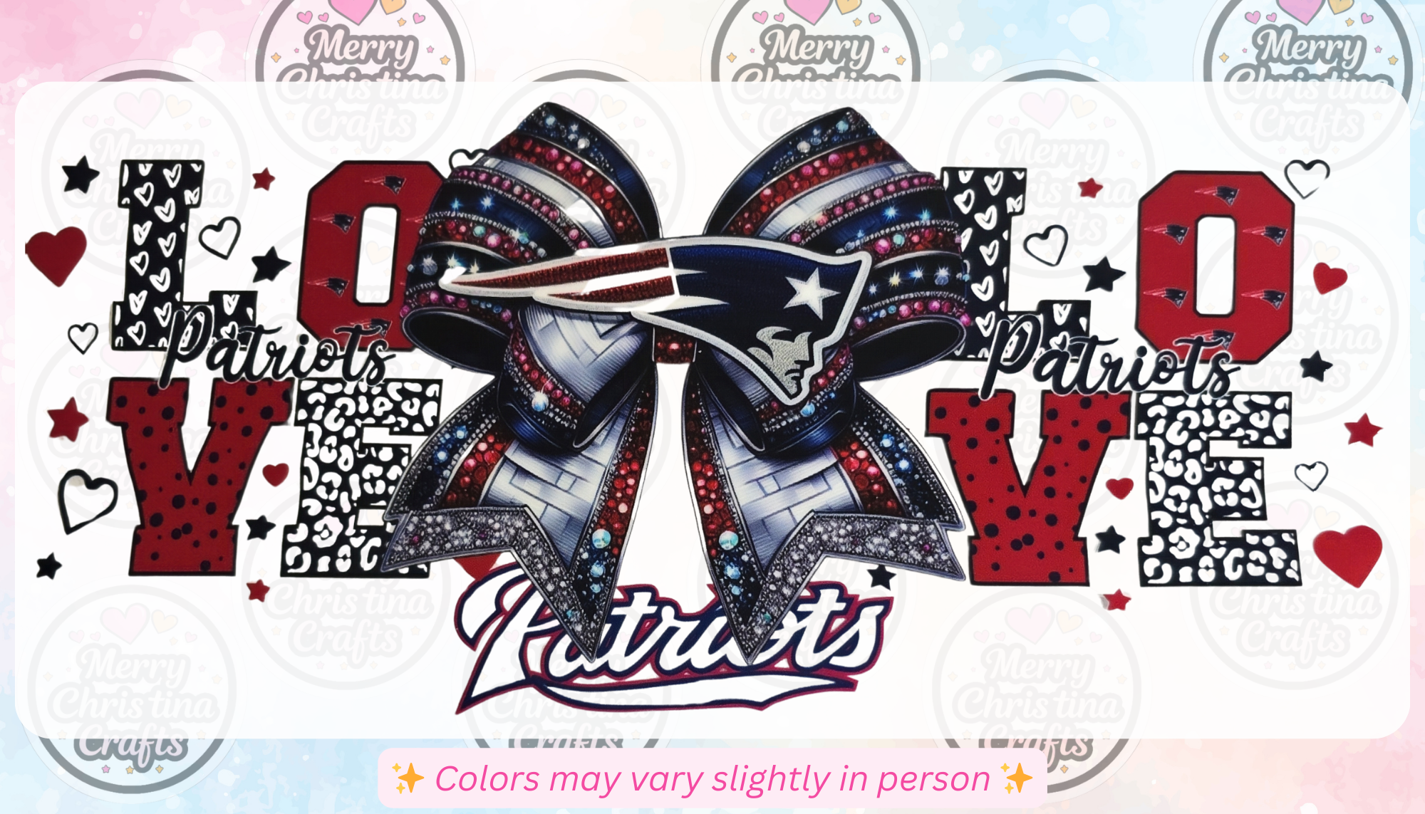 PFB84 - Patriots Bow Love