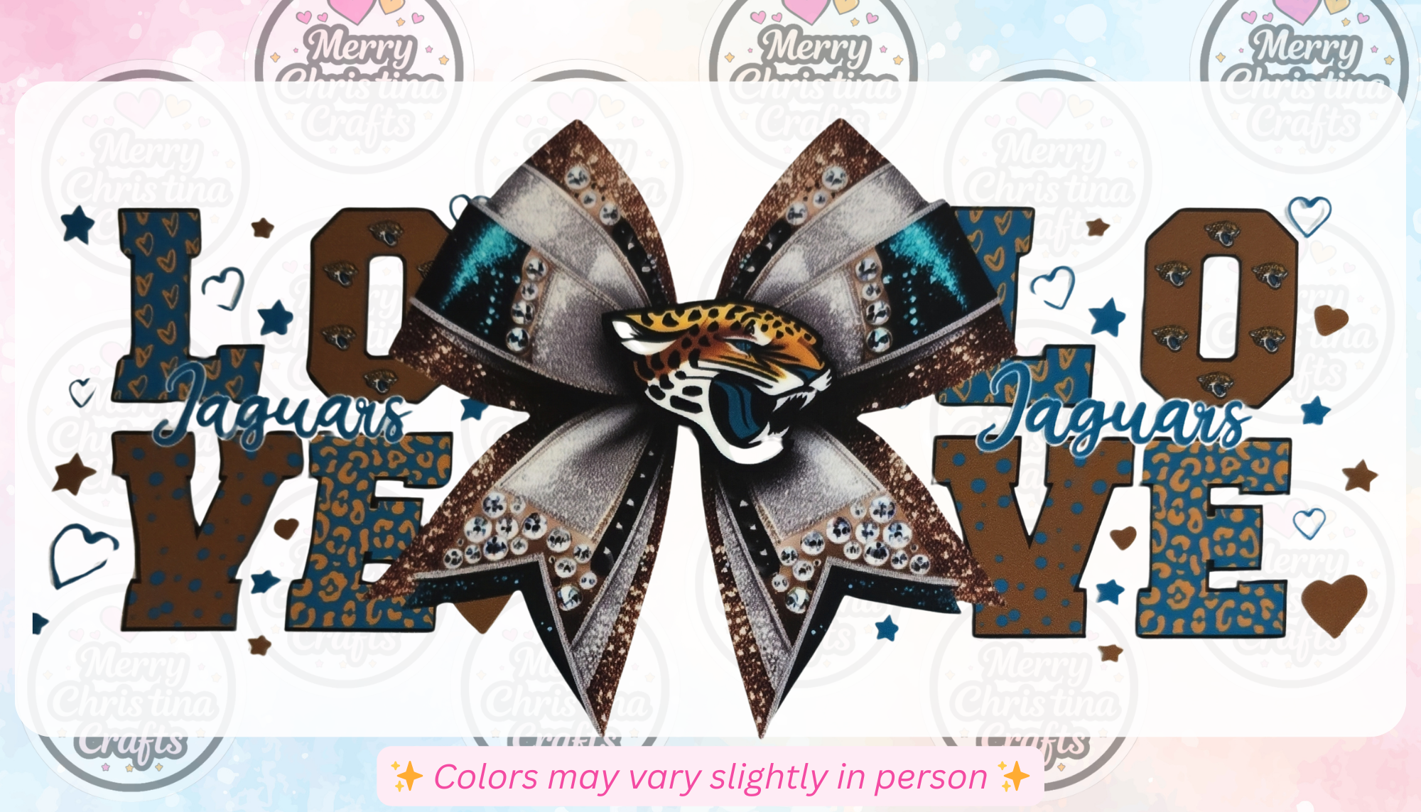 PFB85 - Jaguars Bow Love