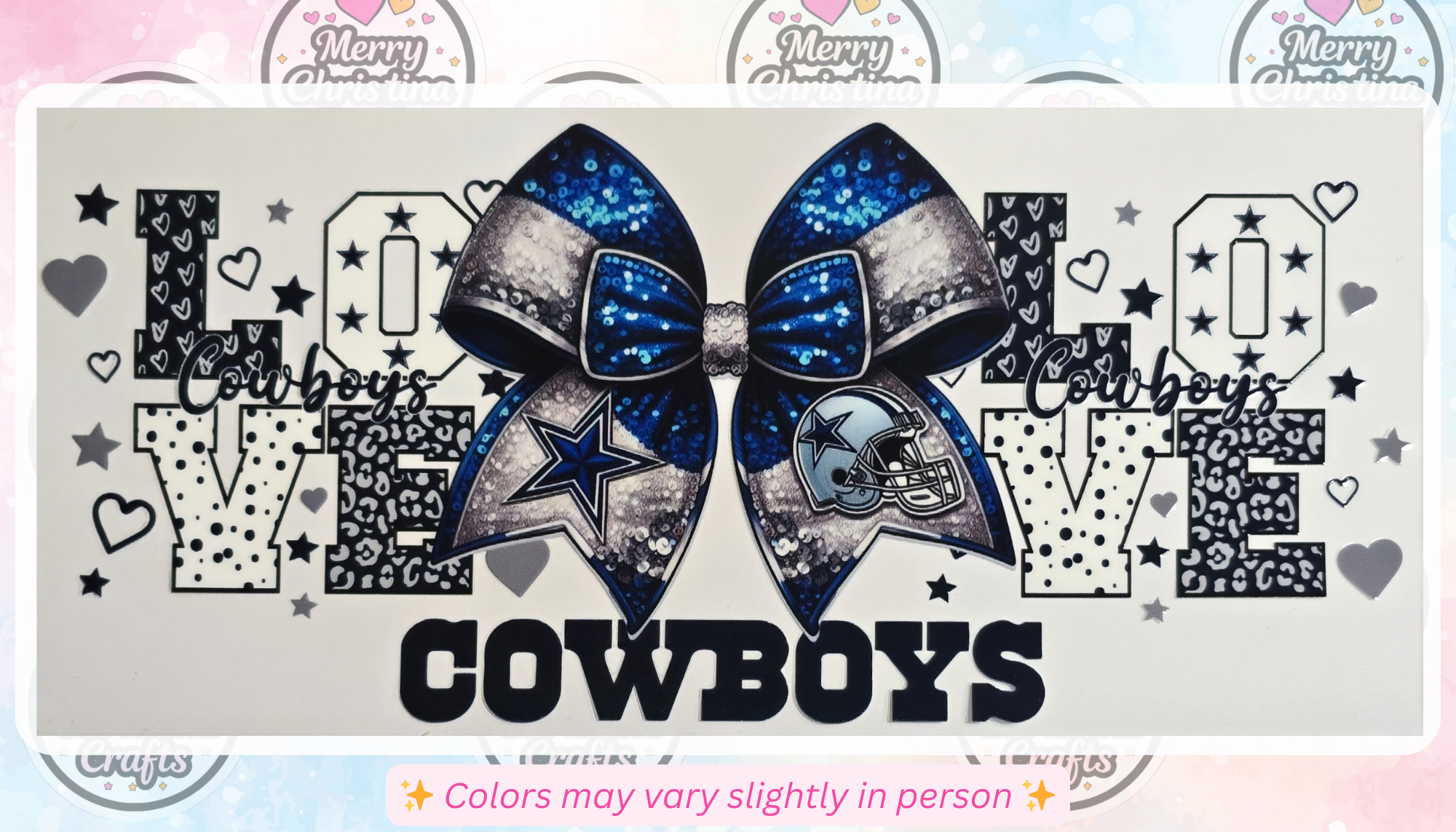 PFB87 - Cowboys Bow Love