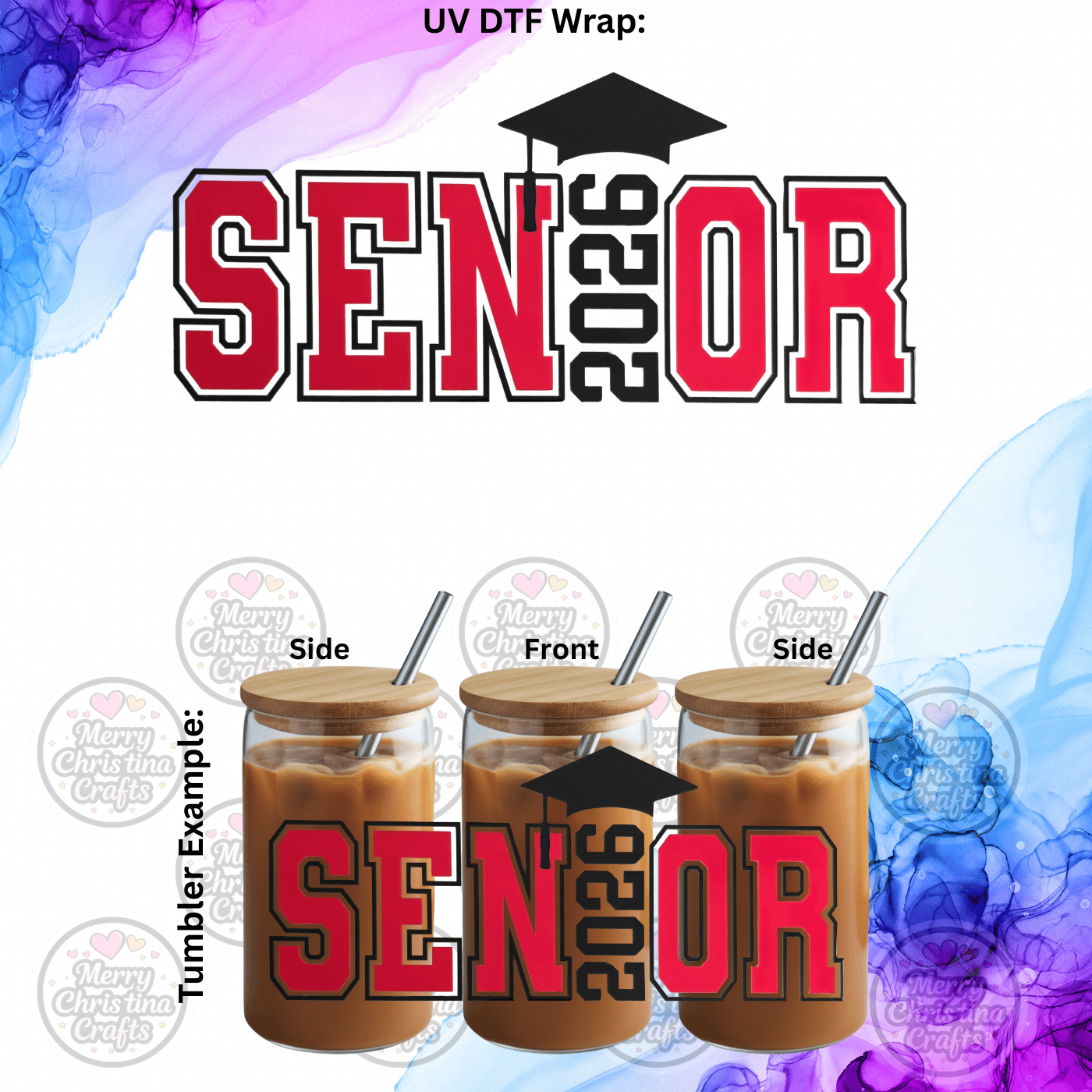 Senior 2026 UV Wrap - D